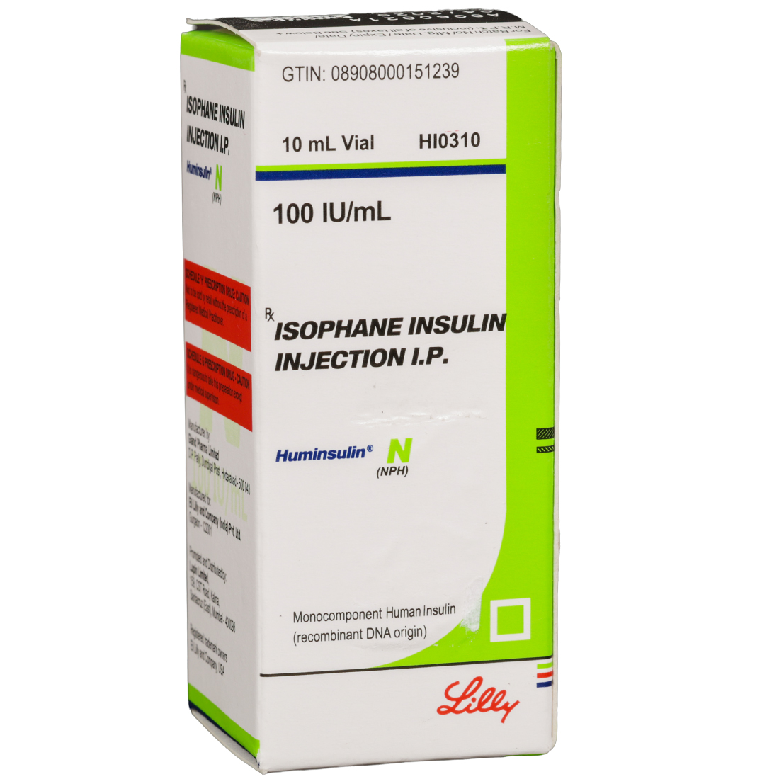 Huminsulin N 100 Iu/ml Injection Vial 10 ml Huminsulin N 100 Iu/ml Injection Vial 10 ml
