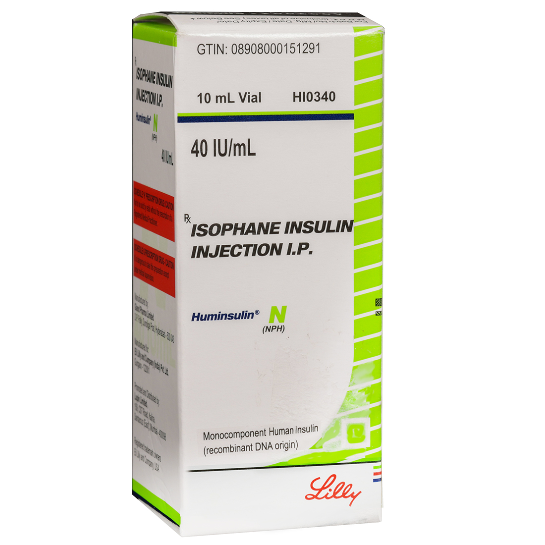 Huminsulin N 40 IU Injection 10 ml (Vial)