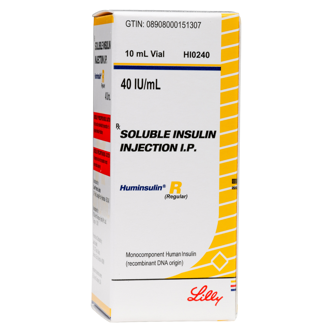 Huminsulin R 40IU Injection 10 ml (Vial) Huminsulin R 40IU Injection 10 ml (Vial)