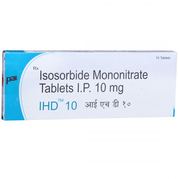 Ihd 10 mg Tablet (10 Tab) Ihd 10 mg Tablet (10 Tab)