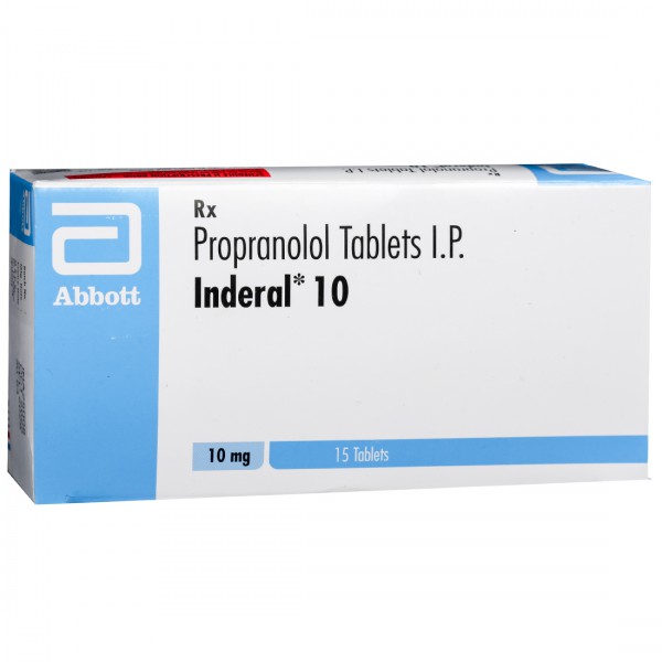 Inderal 10 mg Tablet (15 Tab)