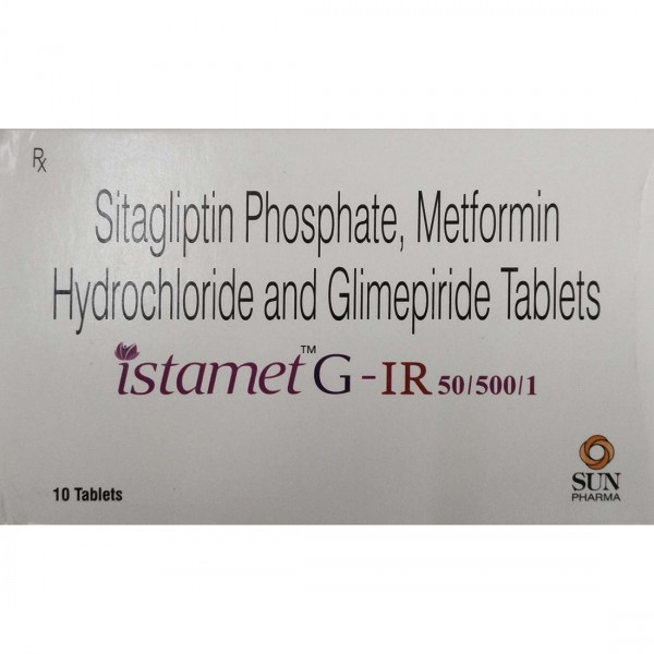 Istamet G IR 50/500/1 Tablet (10 Tab)