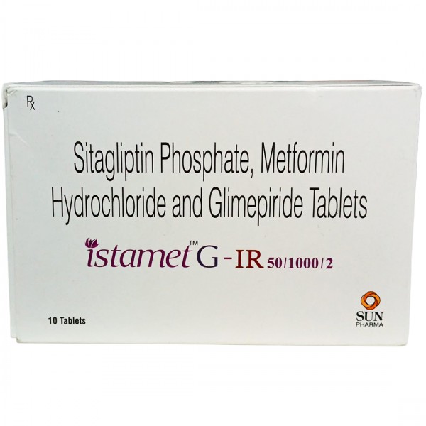 Istamet G IR 50/1000/2 Tablet (10 Tab) Istamet G IR 50/1000/2 Tablet (10 Tab)