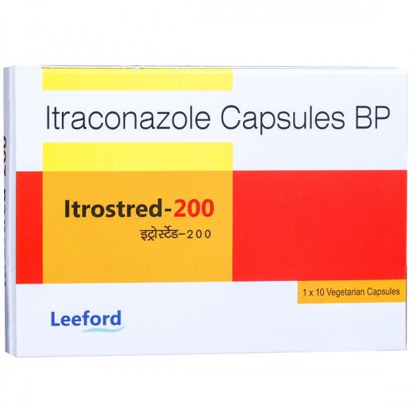 Itrostred 200 mg Capsule (10 Cap)