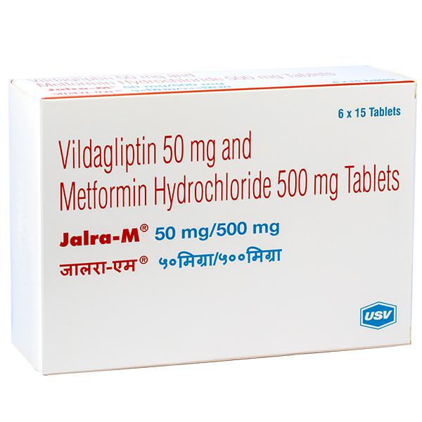 Jalra M 50/500 mg Tablet (15 Tab)