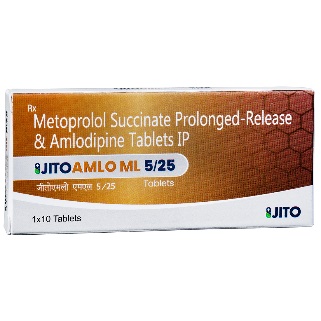 Jitoamlo ML 5/25 Tablet (10 Tab) Jitoamlo ML 5/25 Tablet (10 Tab)