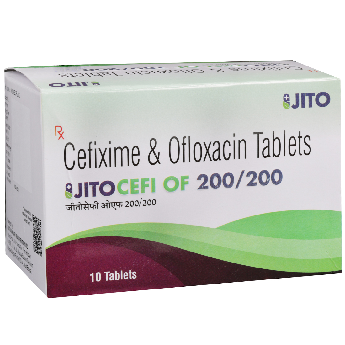 Jitocefi OF 200/200 Tablet (10 Tab) Jitocefi OF 200/200 Tablet (10 Tab)