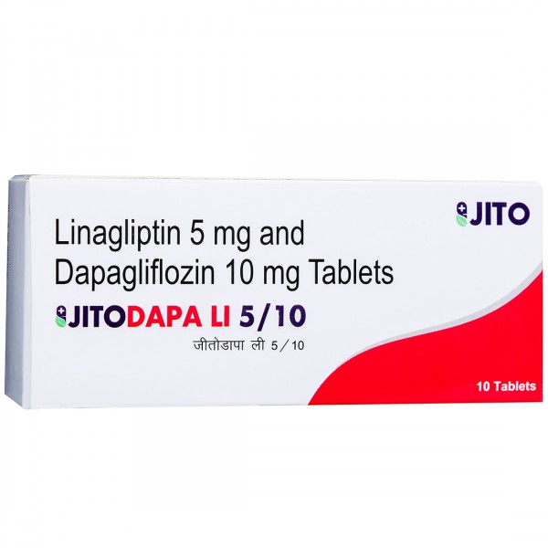 Jitodapa LI 5/10 Tablet (10 Tab) Jitodapa LI 5/10 Tablet (10 Tab)