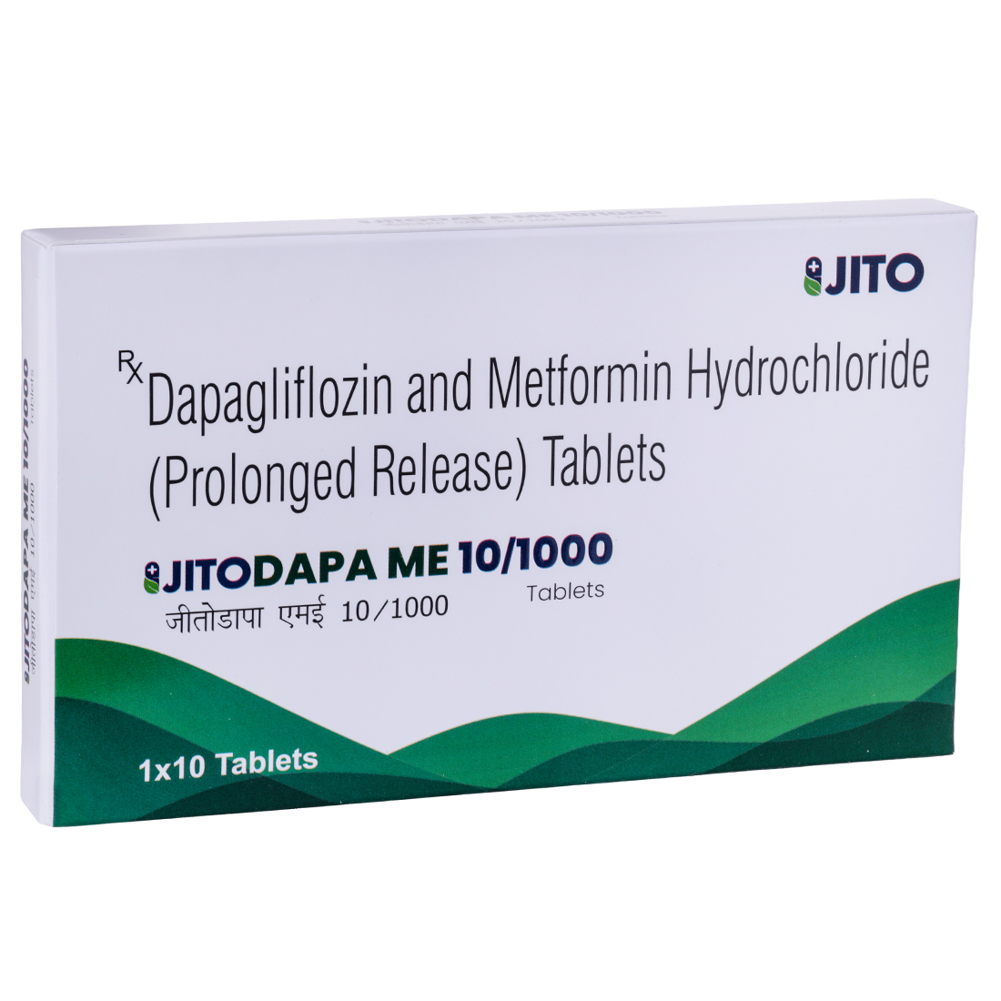 Jitodapa ME 10/1000 Tablet (10 Tab)