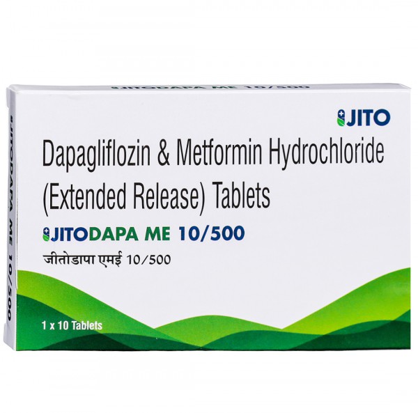 Jitodapa ME 10/500 Tablet (10 Tab)