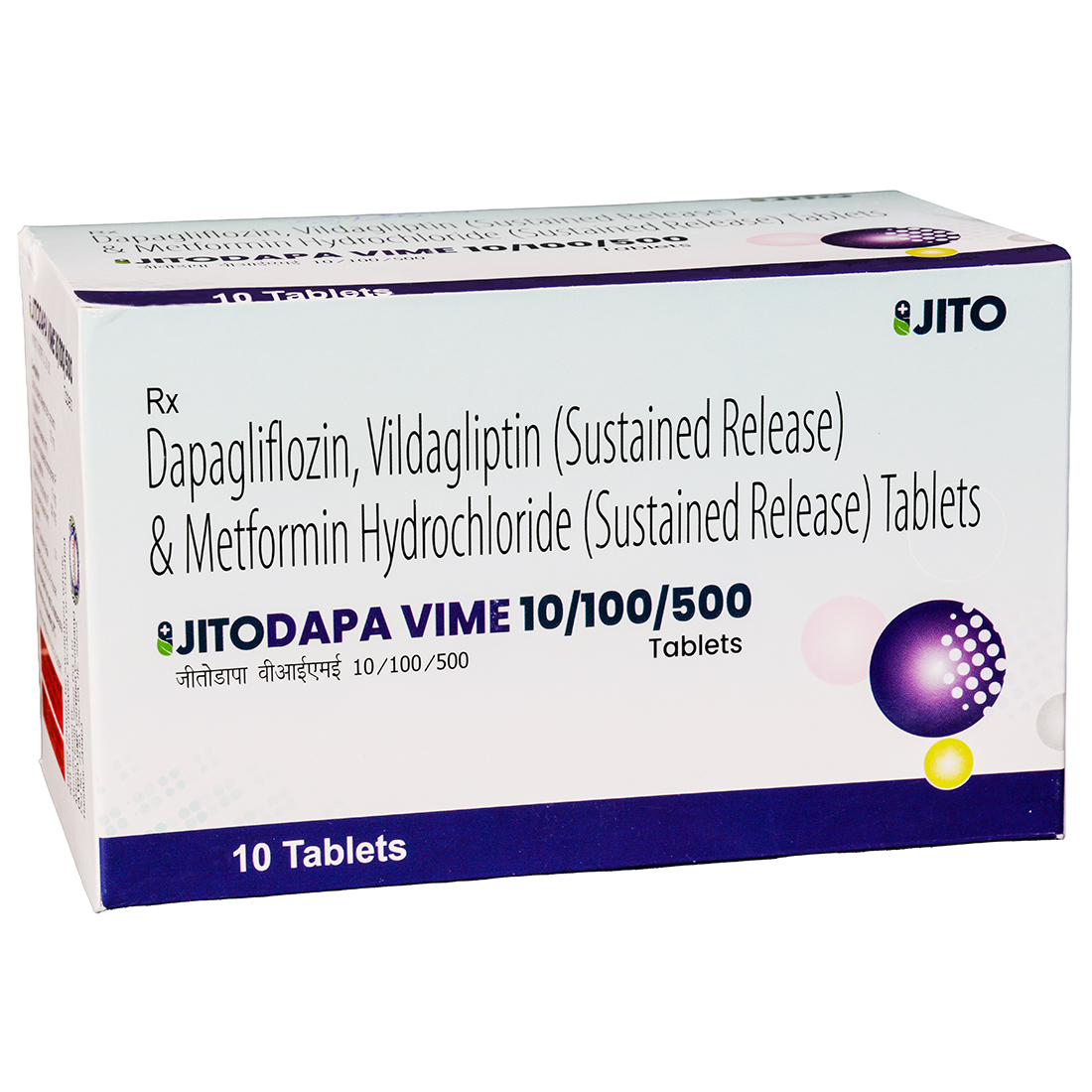Jitodapa VIME 10/100/500 Tablet (10 Tab) Jitodapa VIME 10/100/500 Tablet (10 Tab)
