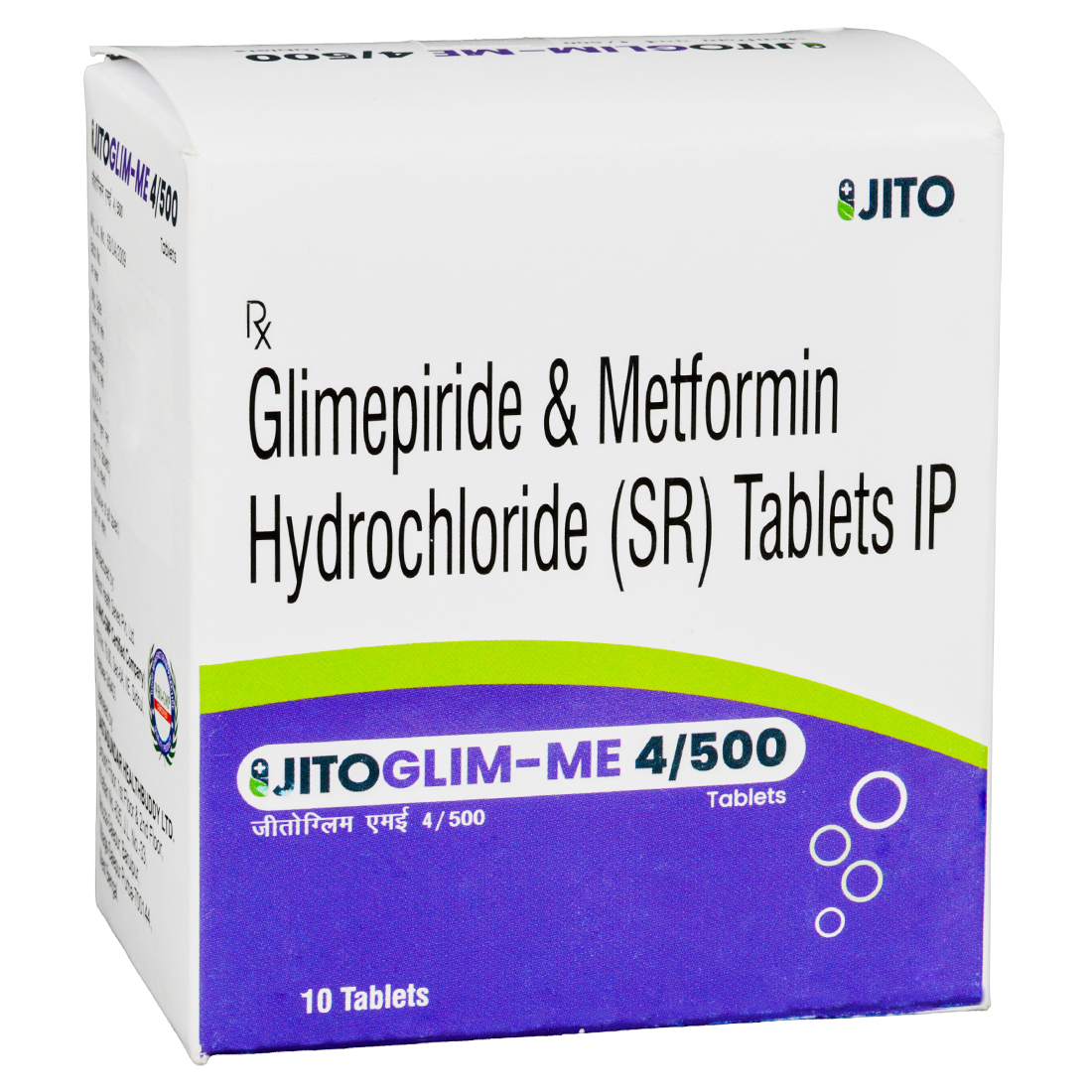 Jitoglim ME 4/500 Tablet (10 Tab) Jitoglim ME 4/500 Tablet (10 Tab)