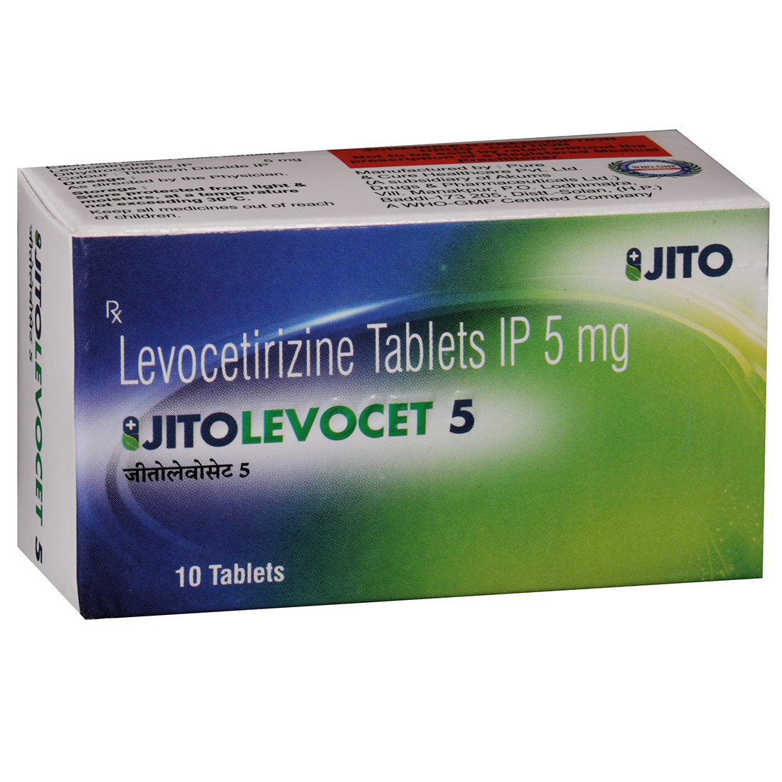 Jitolevocet 5 Tablet (10 Tab)