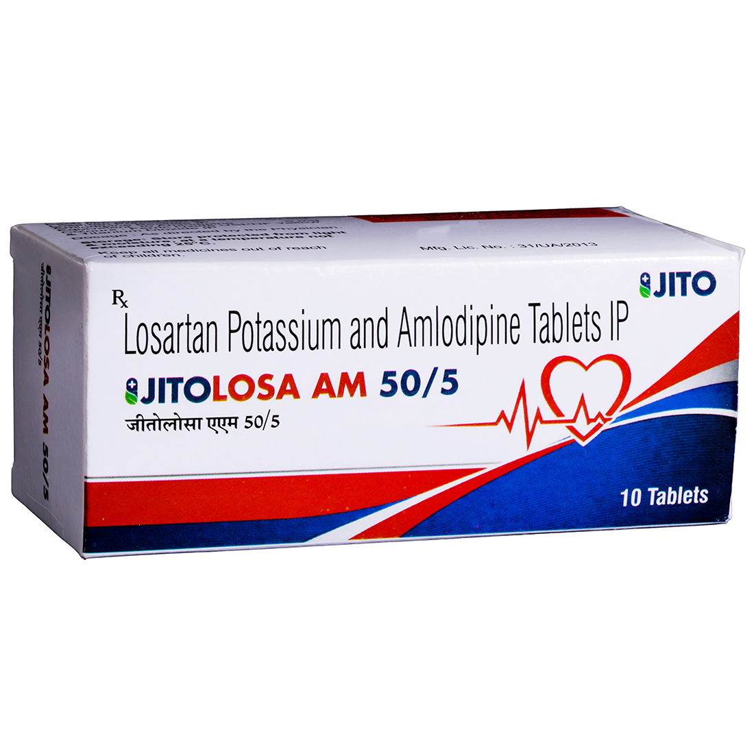 Jitolosa AM 50/5 Tablet (10 Tab) Jitolosa AM 50/5 Tablet (10 Tab)