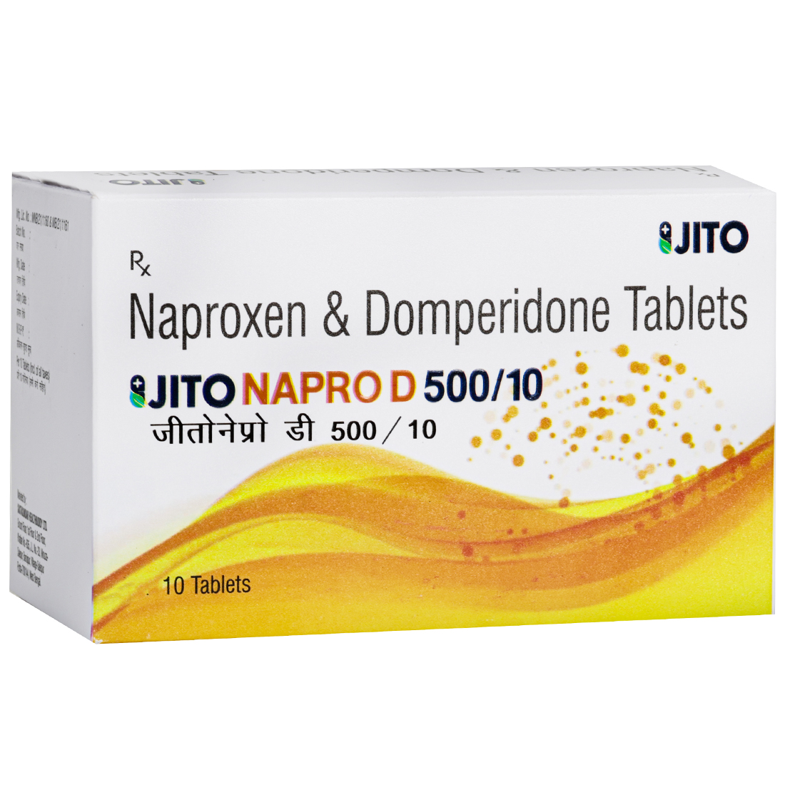 Jitonapro D 500/10 Tablet (10 Tab) Jitonapro D 500/10 Tablet (10 Tab)