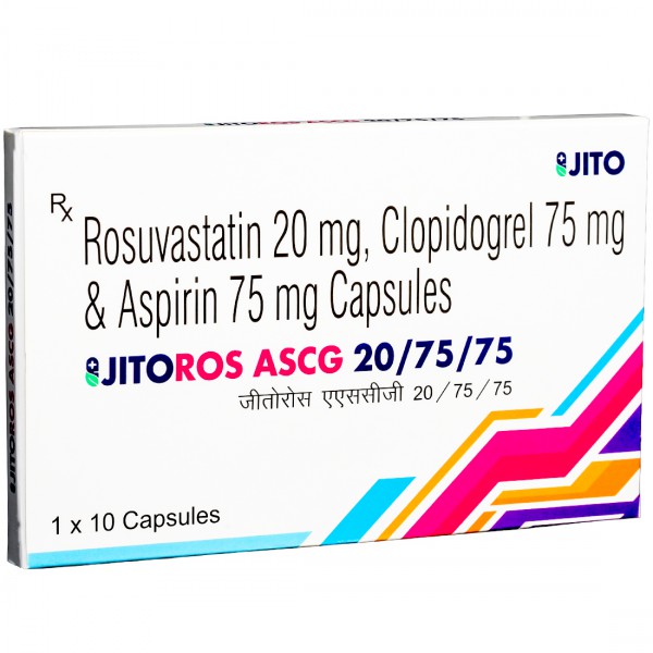 Jitoros ASCG 20/75/75 Capsule (10 Cap) Jitoros ASCG 20/75/75 Capsule (10 Cap)