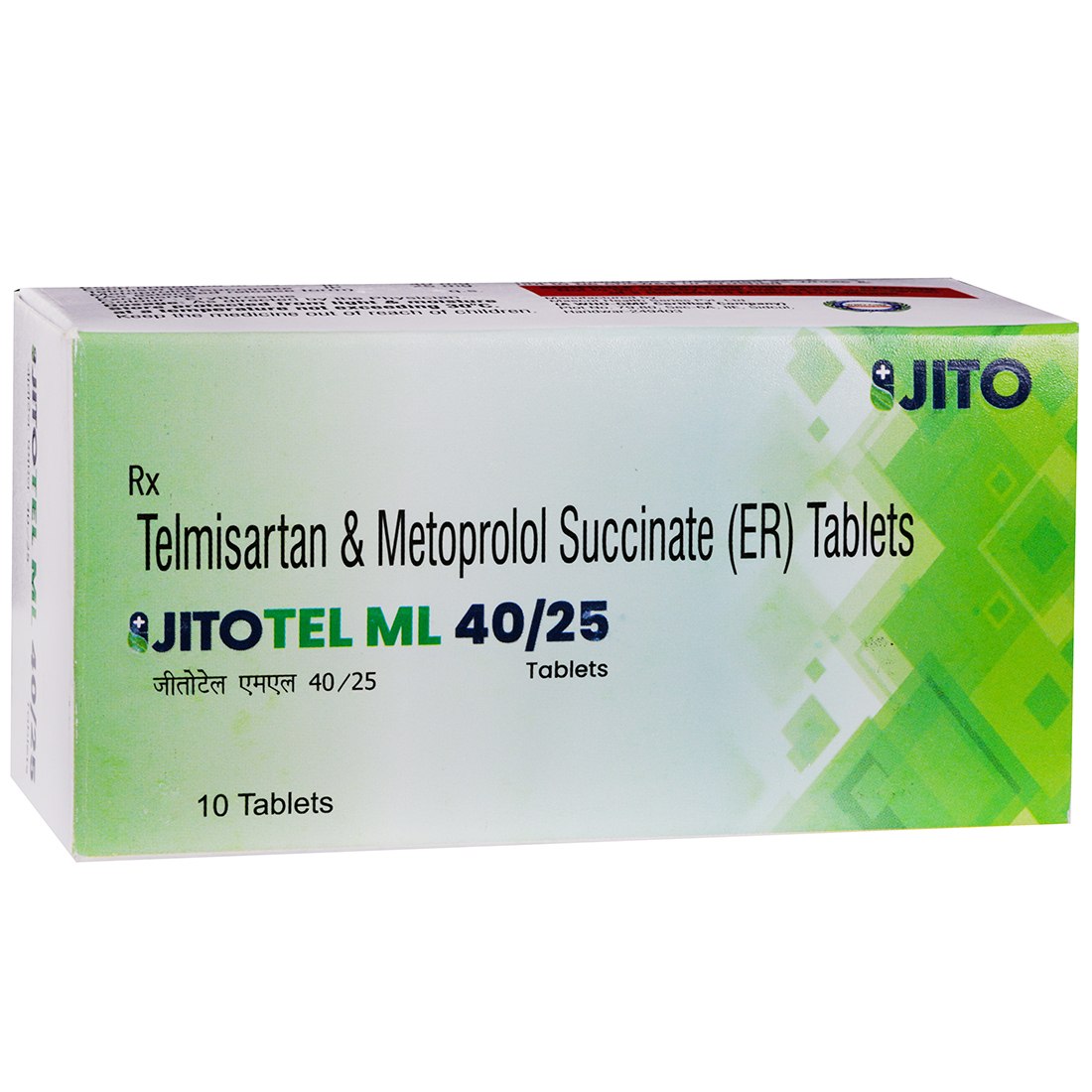 Jitotel ML 40/25 Tablet (10 Tab)