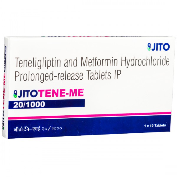 Jitotene ME 20/1000 Tablet (10 Tab)
