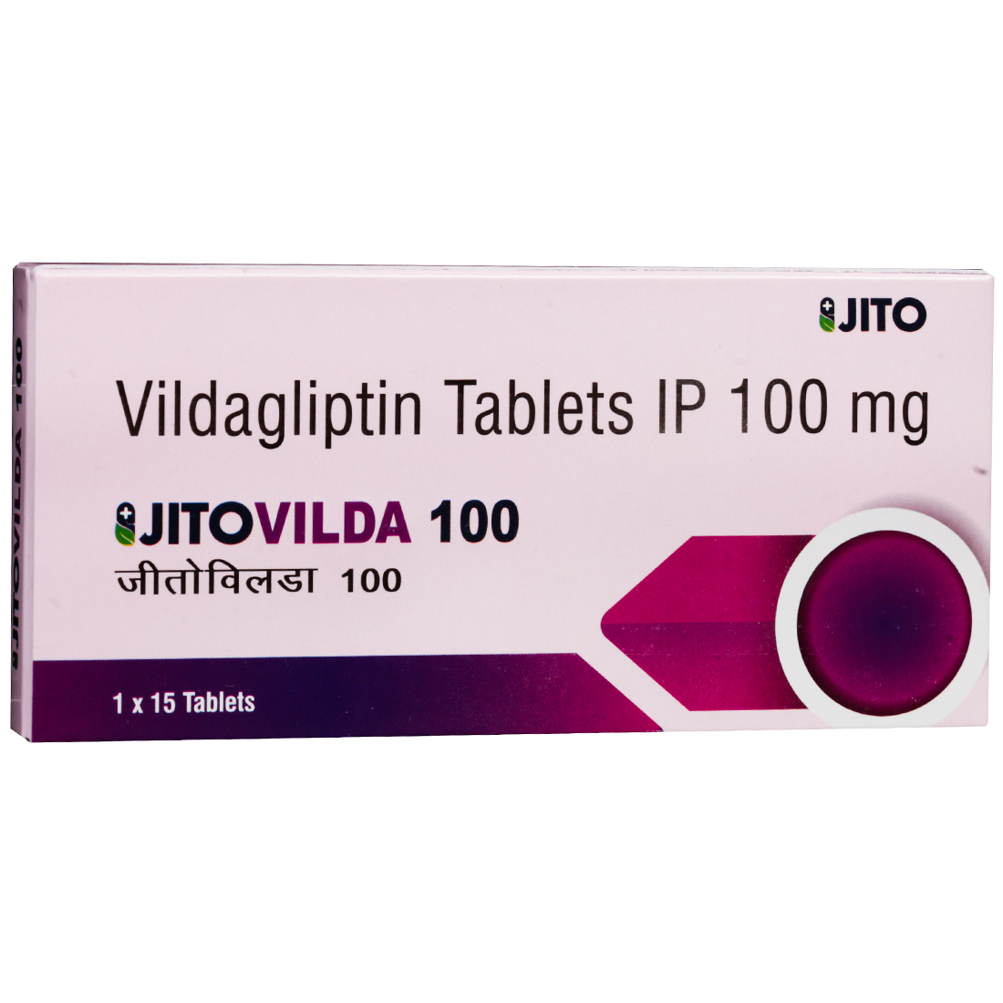 Jitovilda 100 Tablet (15 Tab) Jitovilda 100 Tablet (15 Tab)