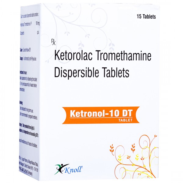 Ketronol 10 DT Tablet (15 Tab) Ketronol 10 DT Tablet (15 Tab)