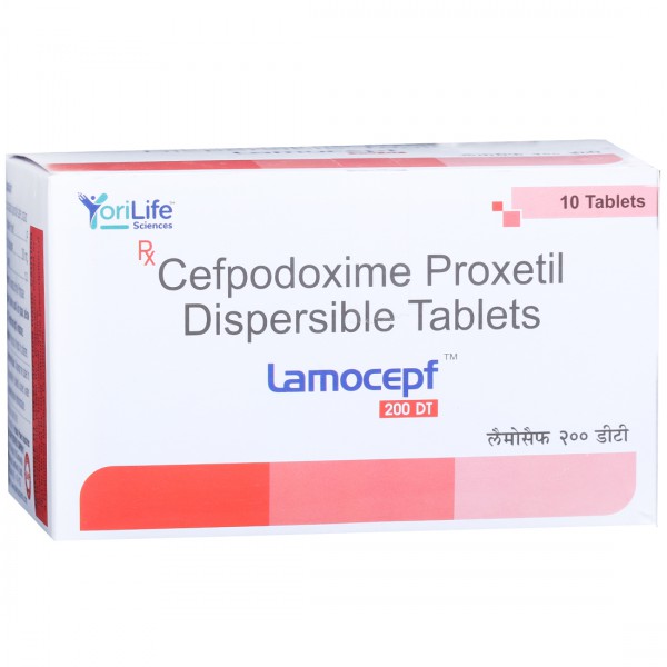 Lamocepf 200 DT Tablet (10 Tab) Lamocepf 200 DT Tablet (10 Tab)