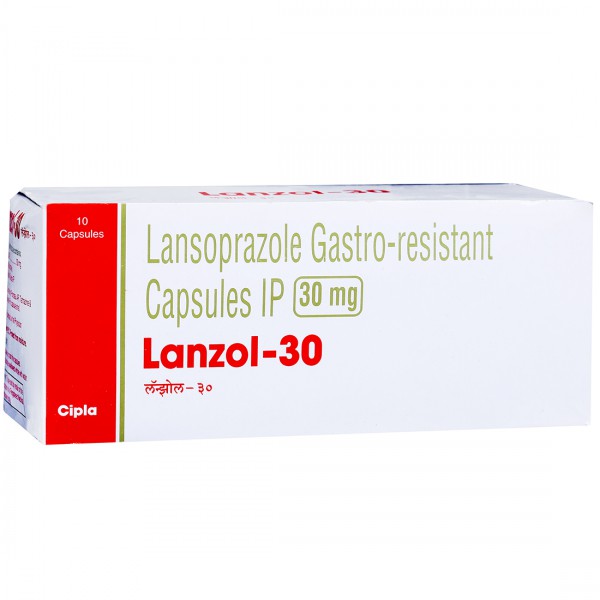 Lanzol 30 mg Capsule (10 Cap) Lanzol 30 mg Capsule (10 Cap)