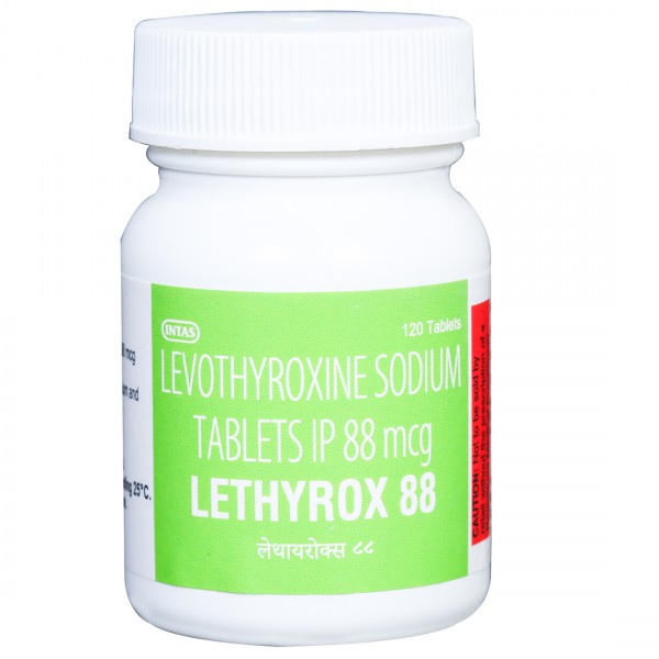 Lethyrox 88 mcg Tablet (120 Tab) Lethyrox 88 mcg Tablet (120 Tab)