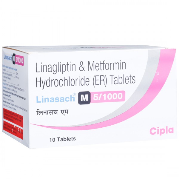 Linasach M 5/1000 Tablet (10 Tab)