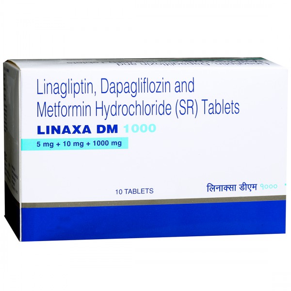 Linaxa DM 1000 Tablet (10 Tab)