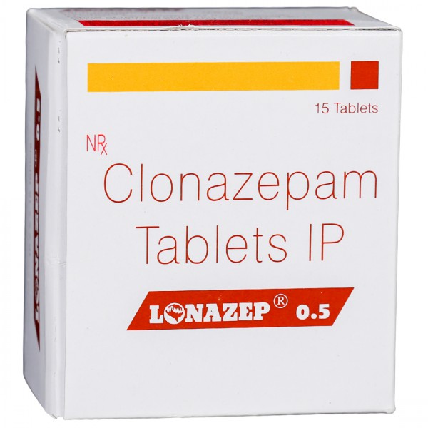 Lonazep 0.5 mg Tablet (15 Tab)