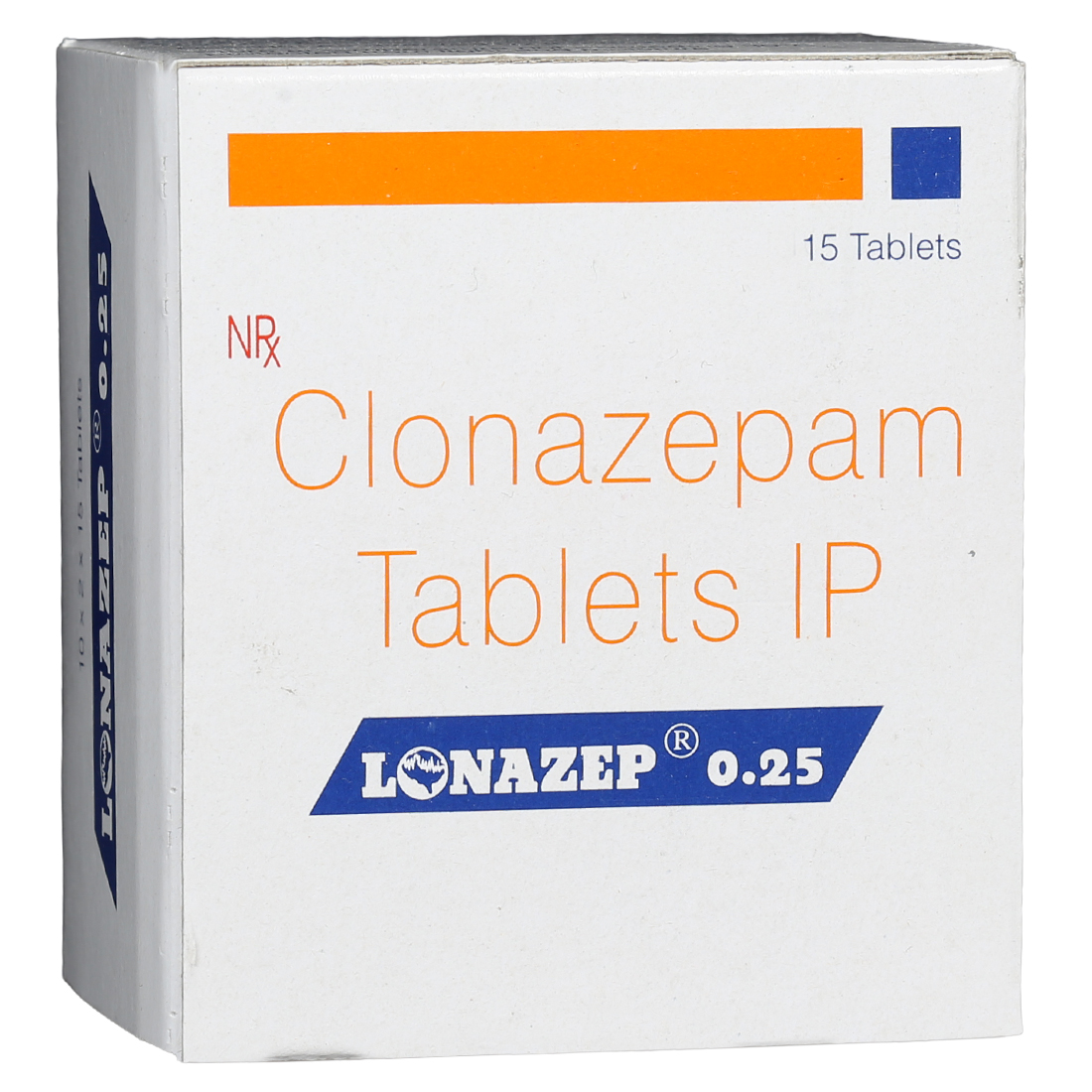 Lonazep 0.25 mg Tablet (15 Tab)