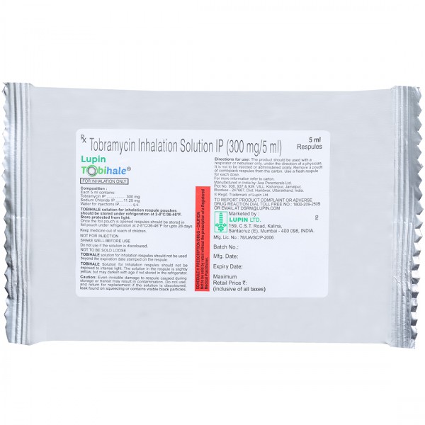 Lupin Tobihale 300 mg/5 ml Respules (5 Respule)