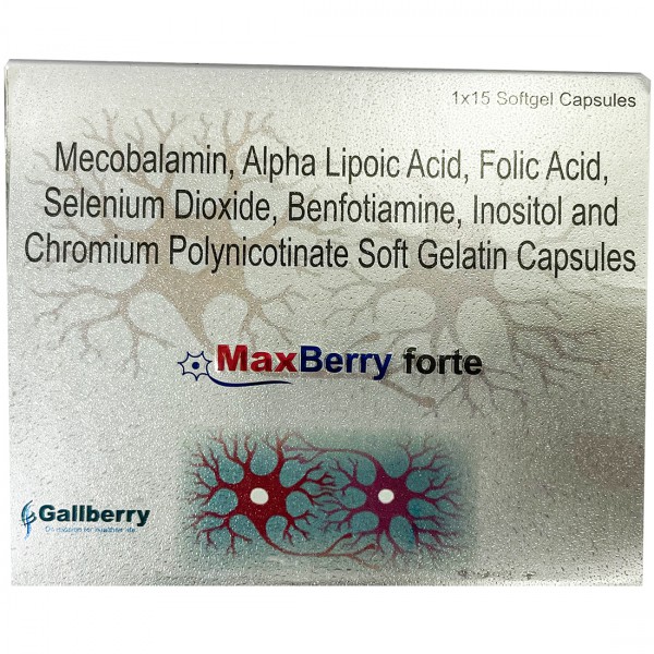 Maxberry Forte Softgel Capsule (15 Cap)