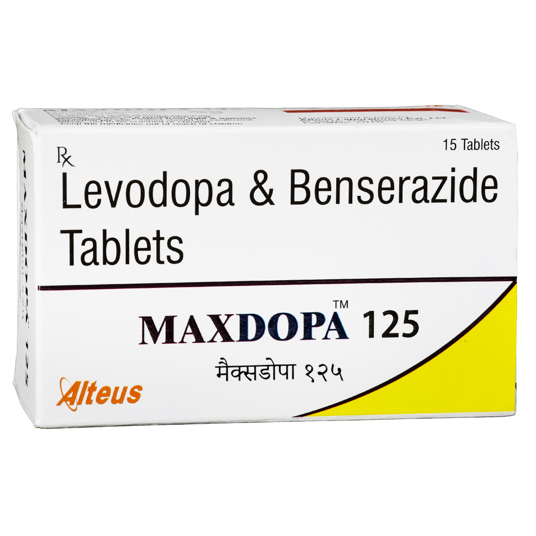 Maxdopa 125 Tablet (15 Tab)