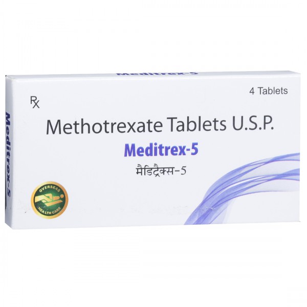 Meditrex 5 mg Tablet (4 Tab)