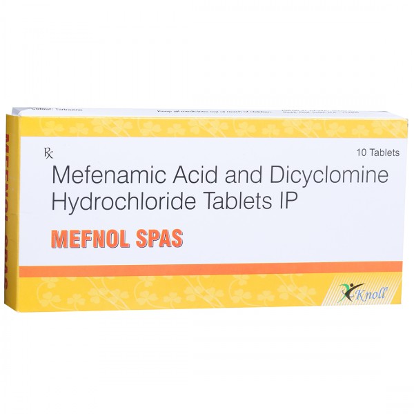 Mefnol Spas Tablet (10 Tab)