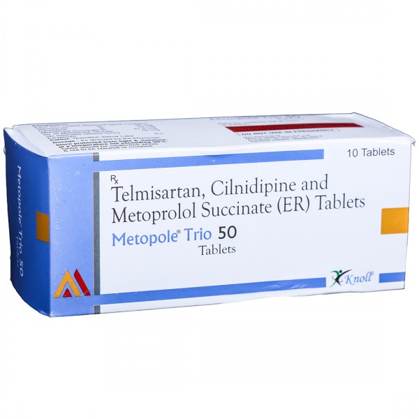 Metopole Trio 50 Tablet (10 Tab)