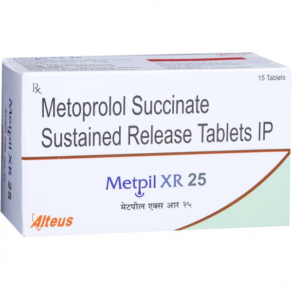Metpil XR 25 mg Tablet (15 Tab)