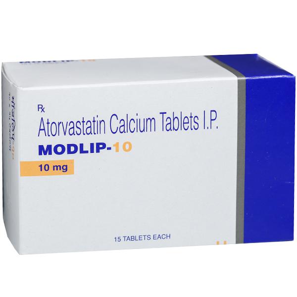 Modlip 10 mg Tablet (15 Tab) Modlip 10 mg Tablet (15 Tab)