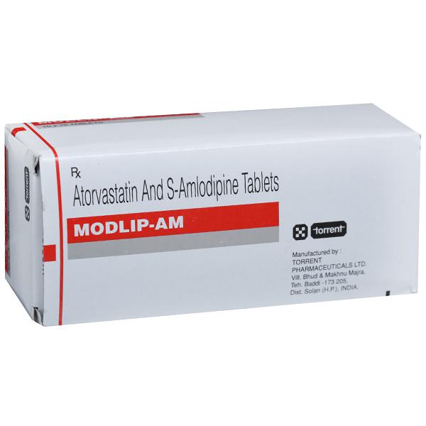 Buy Modlip AM Tablet (10 Tab) Online | Uses, Price & Side Effects ...