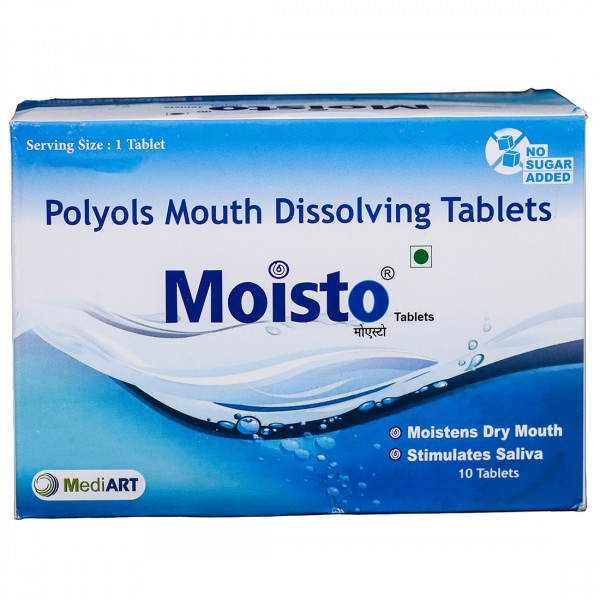 Buy Moisto 10 Mouth Dissolving Tablets Online at the Best Price ...