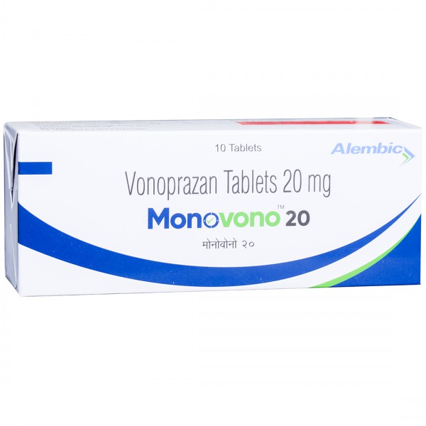 Monovono 20 mg Tablet (10 Tab) Monovono 20 mg Tablet (10 Tab)