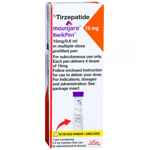 Mounjaro 15 mg KwikPen 2.4 ml