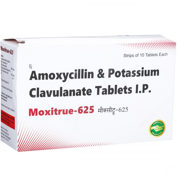 Moxitrue 625 mg Tablet (10 Tab)