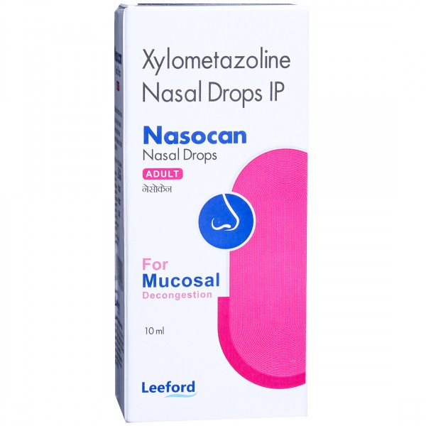 Nasocan Adult Nasal Drops 10 ml
