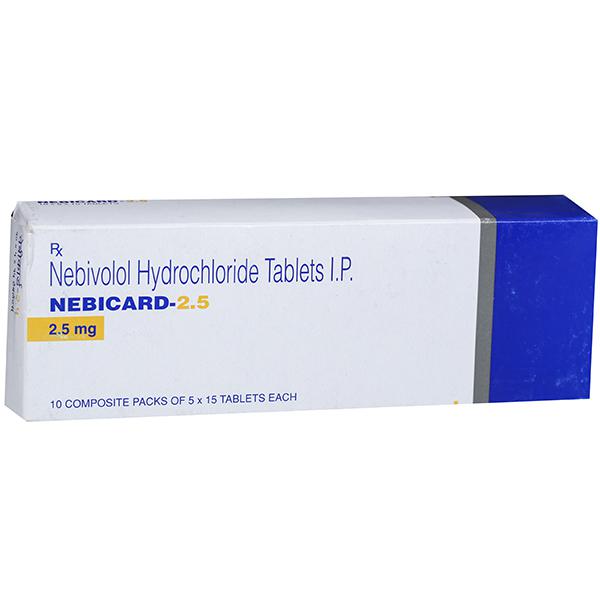 Nebicard 2.5 mg Tablet (15 Tab)