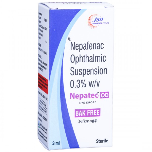 Nepatec OD Eye Drops 3 ml Nepatec OD Eye Drops 3 ml