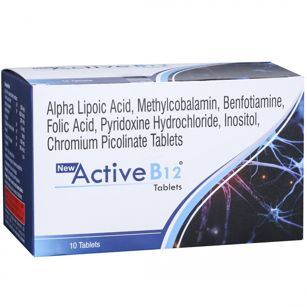 Active B12 New Tablet (10 Tab) Active B12 New Tablet (10 Tab)