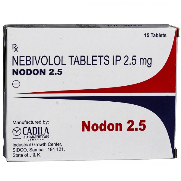 Nodon 2.5 mg Tablet (15 Tab) Nodon 2.5 mg Tablet (15 Tab)