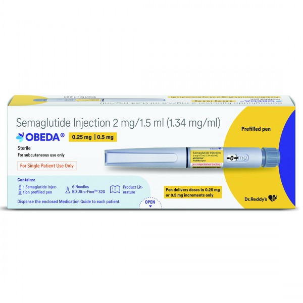 Obeda 2 mg/1.5 ml Injection (Prefilled Pen) Obeda 2 mg/1.5 ml Injection (Prefilled Pen)